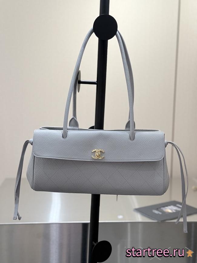 Chanel Small Shopping bag Blue-15*30.5*11.5cm - 1