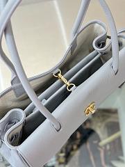 Chanel Small Shopping bag Blue-15*30.5*11.5cm - 4