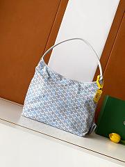 Goyard Hobo Bohème PM bag multicolored Polar Blue - 4