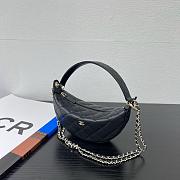 Chanel Chain bag Lambskin and gold metal Black- 15 x 22 x 6cm - 4
