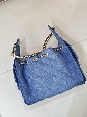 Chanel 25C hobo Bag Denim -30×26×14cm - 2