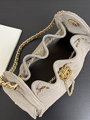 Chanel Mini 25 Bag AS5293 Suede Gold Hardware-20*22*12.5cm - 4