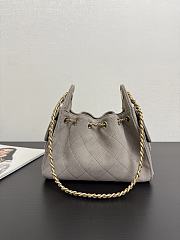 Chanel Mini 25 Bag AS5293 Suede Gold Hardware-20*22*12.5cm - 2
