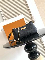 Louis Vuitton Pochette Liv Black M83301-24.5*13.5*6.5 - 1