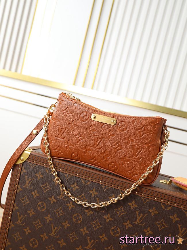 Louis Vuitton Pochette Liv Black M11916-24.5*13.5*6.5 - 1