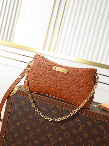 Louis Vuitton Pochette Liv Black M11916-24.5*13.5*6.5