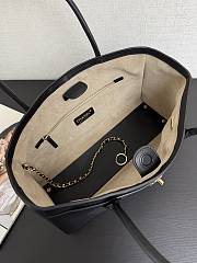 CHANEL Cerf Tote black-20 x 39 x 13cm - 4