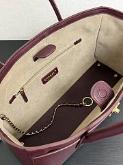 CHANEL Cerf Tote burgundy-20 x 39 x 13cm - 4