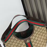 Gucci Giglio small tote bag Beige and Brown-25*20*15cm - 4