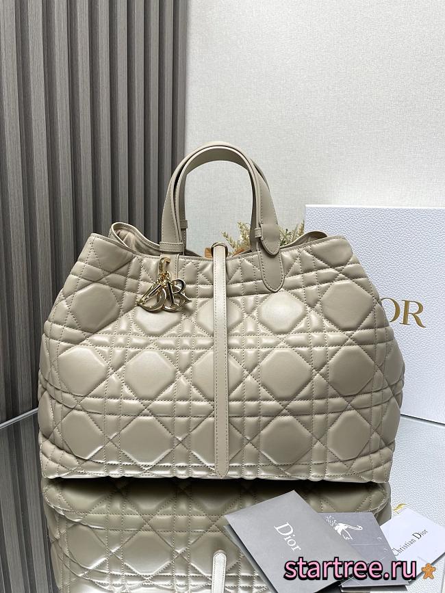 DIOR Large TOUJOURS BAG Beige-37*20*28.5cm - 1