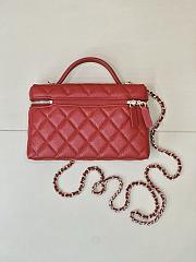 Chanel 25K Handbag Red-17*19.5*5cm - 3