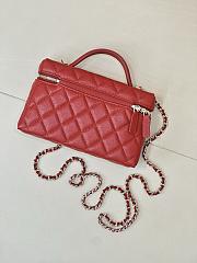 Chanel 25K Handbag Red-17*19.5*5cm - 2