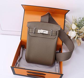 Hermes Hac a Dos PM Backpack Etoupe