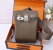 Hermes Hac a Dos PM Backpack Etoupe - 3