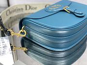  DIOR | Bobby Blue bag with Blue Dior Strap - M9320 - 27 x 8 x 19.5 cm - 5