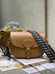  DIOR | Bobby Caramel bag with Blue Dior Strap - M9320 - 27 x 8 x 19.5 cm - 1