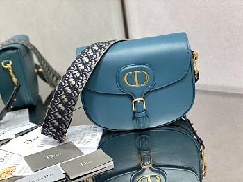  DIOR | Bobby Blue bag with Blue Dior Strap - M9320 - 27 x 8 x 19.5 cm