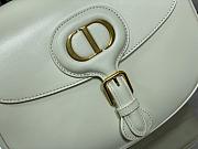  DIOR |  Bobby White bag with Blue Dior Strap - M9320 - 27 x 8 x 19.5 cm - 4