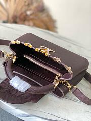 Louis Vuitton PM Capucines Dark Brown M24583-27cm - 2