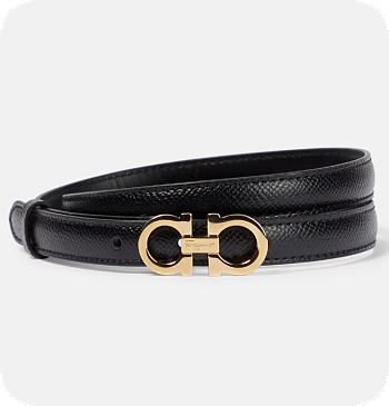 Ferragamo Gancini leather belt