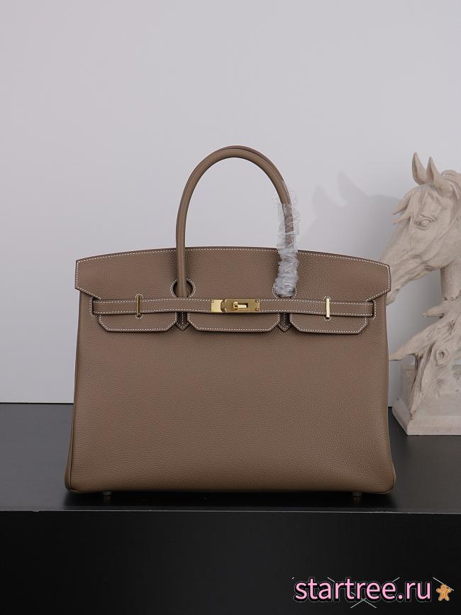 Hermes Birkin 40 Etoupe - 1