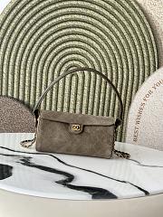 Chanel 26A Bowling Bag Suede-11*23*12.5cm - 1