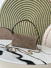 Chanel 26A Bowling Bag Suede-11*23*12.5cm - 3