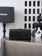 Chanel 26A Bowling Bag Black-11*23*12.5cm - 3
