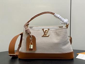 Louis Vuitton Capucines Weekender-33*19*9cm