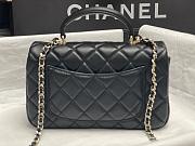 Chanel Mini Flap Bag with Top Handle-20*14*7cm - 4