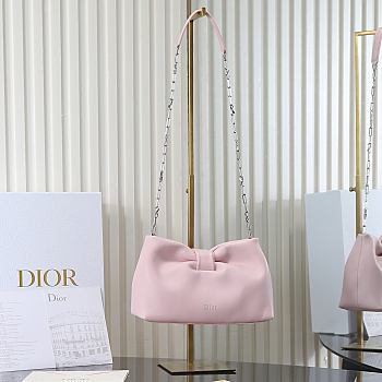 Christian Dior Small Dior Bow Bag Pink-26 x 16 x 10 cm