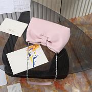 Christian Dior Small Dior Bow Bag Pink-26 x 16 x 10 cm - 4