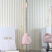 Christian Dior Small Dior Bow Bag Pink-26 x 16 x 10 cm - 3