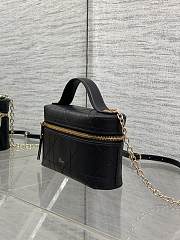 Dior Trianon Soft Vanity Mini Bag Black - 3
