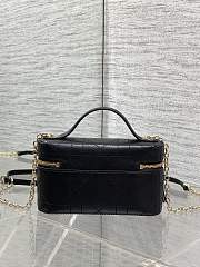 Dior Trianon Soft Vanity Mini Bag Black - 2