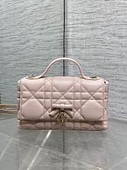 Dior My Tender Dior Top Handle Mini Bag Pink-21 x 11.5 x 7 cm - 1