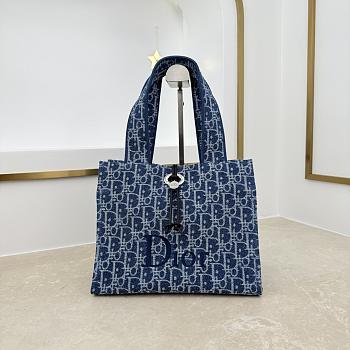 Dior Dioriviera Small Spongy Book Tote-25.5*17*21.5cm