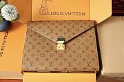 Louis Vuitton Mark Folder Monogram Reverse-3.5 x 26 x 32.5 cm - 5