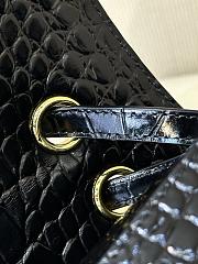 Chanel MaxiFlap Bag crocodile Black Gold Hardware-32*19.5*10cm - 6