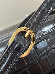 Chanel Medium Flap Bag crocodile Black -26*26*7cm - 3