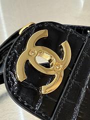 Chanel Medium Flap Bag crocodile Black -26*26*7cm - 2