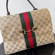 Gucci Paparazzo medium top handle bag-32 x24cm x13cm - 5
