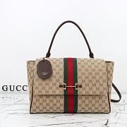 Gucci Paparazzo large top handle bag-37x29x17cm - 1