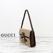 Gucci Horsebit Ristretto medium shoulder bag-26x14.5x5.5cm - 5