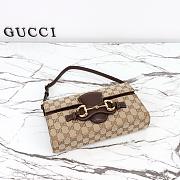 Gucci Horsebit Ristretto medium shoulder bag-26x14.5x5.5cm - 4