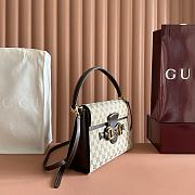 Gucci Horsebit Duomo small top handle bag-20x13.5x6cm - 4