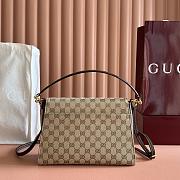 Gucci Horsebit Duomo small top handle bag-20x13.5x6cm - 3