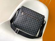 Louis vuitton district CohotBag mm damier ebene for Men N41212-33*27*9CM - 3