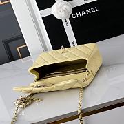 Chanel Mini Flap Bag Baby Yellow Light Gold-20cm - 2