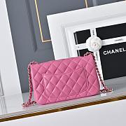 Chanel Mini Flap Bag Pink Light Gold Hardware-20cm - 3